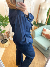 Carregar imagem no visualizador da galeria, Camisa laçada denim brut Morgan