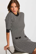 Carregar imagem no visualizador da galeria, Vestido de malha estampado Morgan