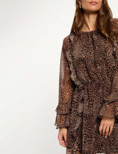 Carregar imagem no visualizador da galeria, Vestido Morgan animal print