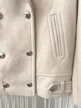 Carregar imagem no visualizador da galeria, Casaco de fazenda oversize beje Morgan