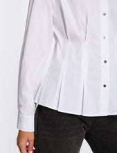 Carregar imagem no visualizador da galeria, Camisa Morgan branco com pregas