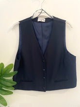Carregar imagem no visualizador da galeria, Colete azul marinho Naf Naf