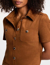 Carregar imagem no visualizador da galeria, Vestido Morgan pele de pêssego camel