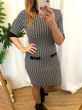 Carregar imagem no visualizador da galeria, Vestido de malha estampado Morgan