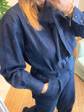 Carregar imagem no visualizador da galeria, Camisa laçada denim brut Morgan