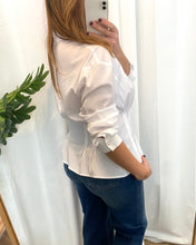 Carregar imagem no visualizador da galeria, Camisa Morgan branco com pregas