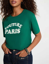 Carregar imagem no visualizador da galeria, T-shirt Morgan verde Paris