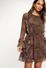 Carregar imagem no visualizador da galeria, Vestido Morgan animal print