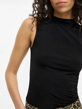 Carregar imagem no visualizador da galeria, Top meia gola preto Vileoa