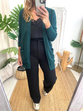 Carregar imagem no visualizador da galeria, Casaco Viril Open verde Vila
