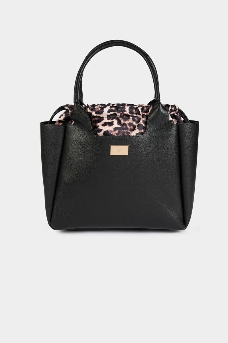 Malote preto/leopardo Morgan