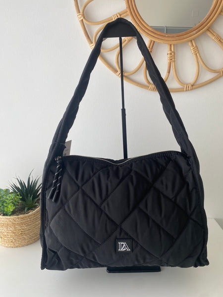 Mala de ombro nylon preto Don Algodon