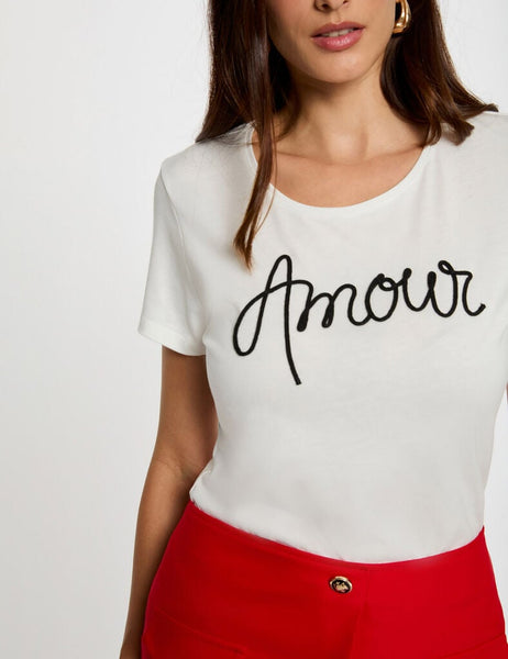 T-shirt amour Morgan
