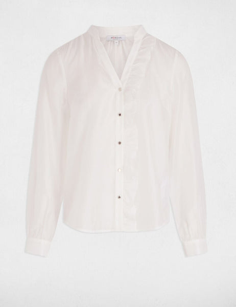 Camisa branca MORGAN