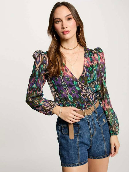 Blusa estampada MORGAN