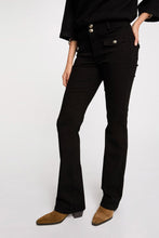 Carregar imagem no visualizador da galeria, Calças boot cut preto Morgan
