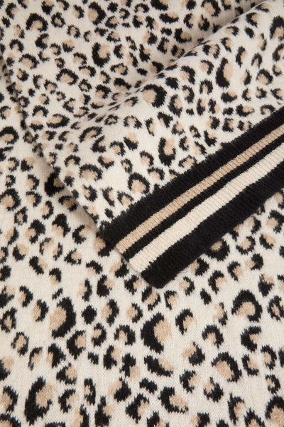 Cachecol leopardo Morgan