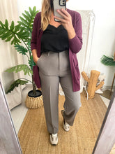 Carregar imagem no visualizador da galeria, Casaco Viril Open  bordeaux Vila
