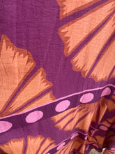 Carregar imagem no visualizador da galeria, Vestido estampa africana manga balão rosa e laranja
