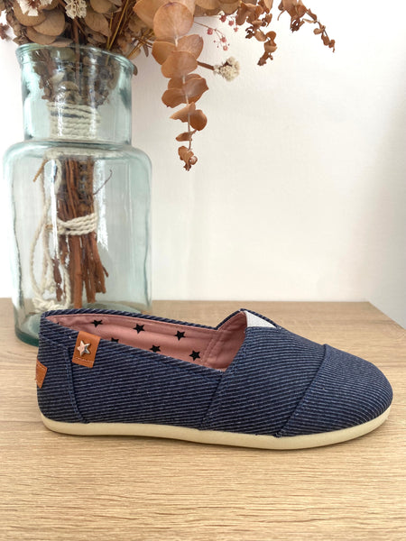 Alpercatas Cubanas holly azul marinho
