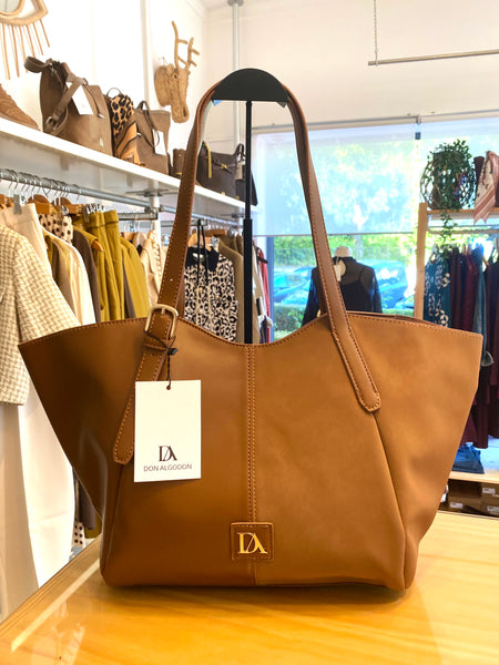 Shopper camel Don Algodon