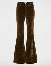 Carregar imagem no visualizador da galeria, Calças MORGAN bootcut bronze

