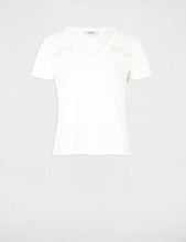 Carregar imagem no visualizador da galeria, T-shirt branca MORGAN
