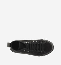 Carregar imagem no visualizador da galeria, Ténis bota camurça reciclada preto Victoria
