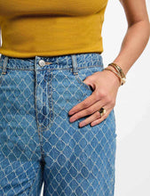 Carregar imagem no visualizador da galeria, Calça ganga wide leg MORGAN
