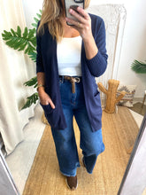 Carregar imagem no visualizador da galeria, Casaco Viril Open marinho  Vila
