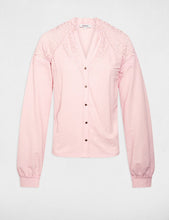Carregar imagem no visualizador da galeria, Blusa Morgan rendada rosa
