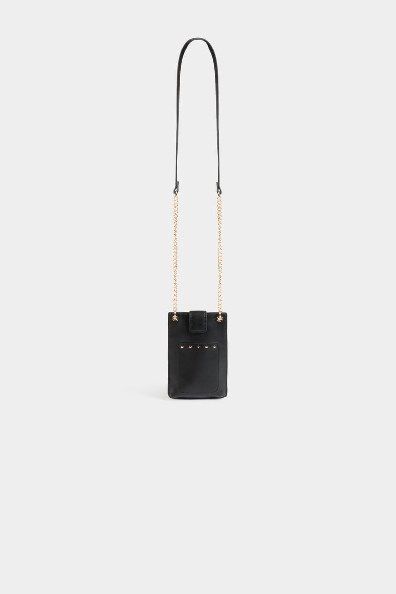 Bolsa de telemóvel preto Morgan