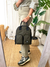 Carregar imagem no visualizador da galeria, Mochila nylon kaki Don Algodon
