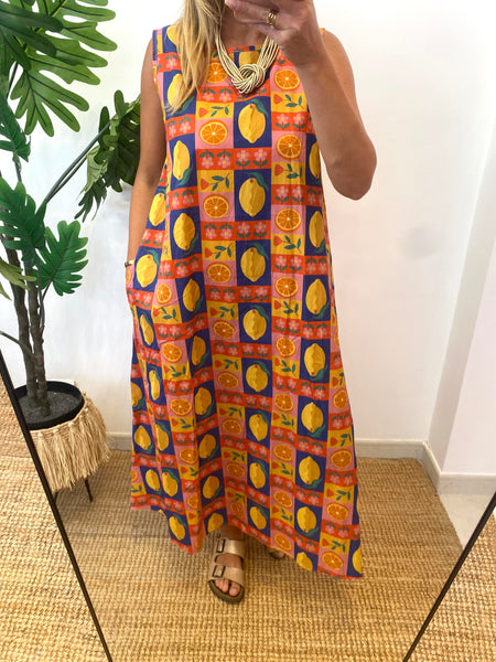 Vestido várias estampas santos populares