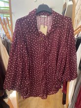 Carregar imagem no visualizador da galeria, Camisa bolinhas Bordeaux Smf
