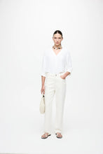 Carregar imagem no visualizador da galeria, Calças Vila sarja cru modelo regular
