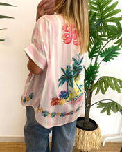 Carregar imagem no visualizador da galeria, Camisa riscas rosa Fresh
