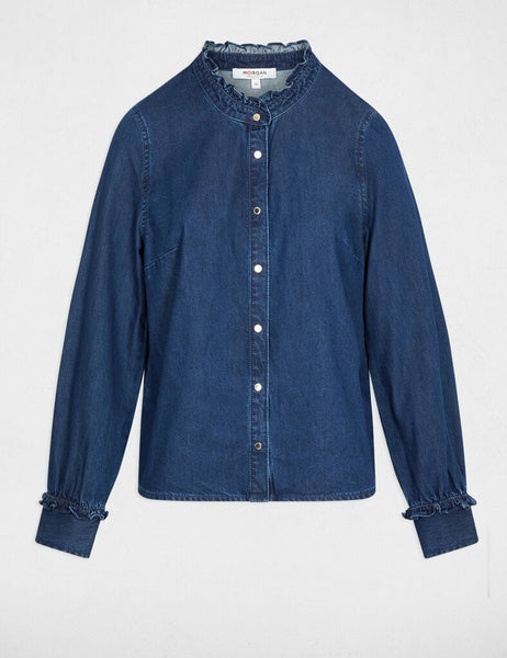 Camisa de ganga MORGAN