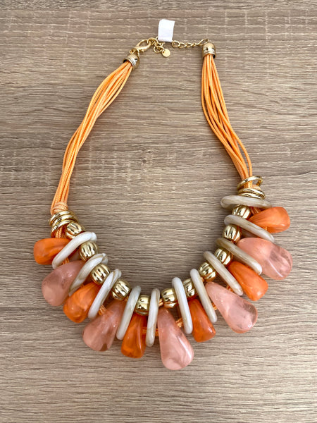 Colar Maiorca laranja