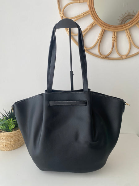 Shopper preto Don Algodon