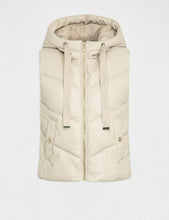 Carregar imagem no visualizador da galeria, Colete acolchoado ecopele cru Morgan
