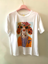 Carregar imagem no visualizador da galeria, T-shirt flower dog
