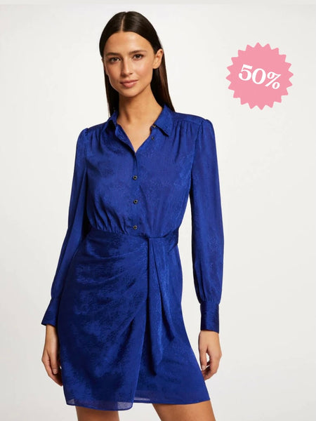Vestido camisa azulão MORGAN