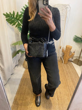 Carregar imagem no visualizador da galeria, Mala preta brilhantes Morgan
