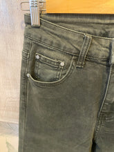 Carregar imagem no visualizador da galeria, Calça straight sarja kaki

