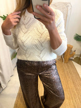 Carregar imagem no visualizador da galeria, Camisola torcidos cru Morgan
