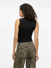 Carregar imagem no visualizador da galeria, Top meia gola preto Vileoa
