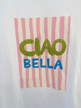 Carregar imagem no visualizador da galeria, T-shirt ciao bella rosa
