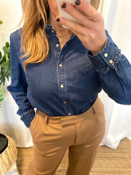 Camisa de ganga MORGAN