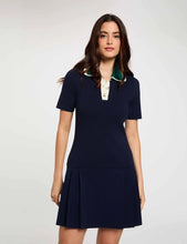 Carregar imagem no visualizador da galeria, Vestido Morgan malha azul marinho
